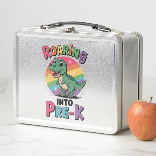 プレK新学期の初日 メタルランチボックス (インサイチュ)