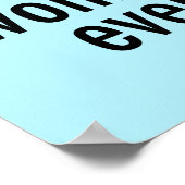 プロおもしろいチョイスレトロフェミニスト政治漫画 ポスター (角)