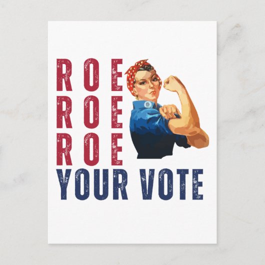 プロおもしろいチョイスレトロフェミニスト政治漫画 ポストカード (正面)