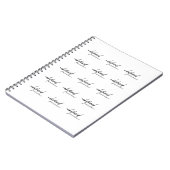 プロとして無頓着に» ノートブック (左側)