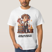 プロに離れ花火を打ち上げるかもしれない Tシャツ (正面)