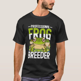 プロのカエルブリーダー Tシャツ