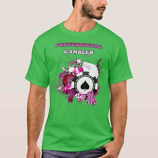 プロのギャンブラー Tシャツ (正面)