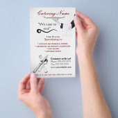 プロのケータリング フライヤー (ハンドル)