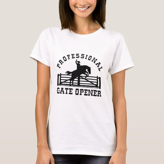 プロのゲートオープナー Tシャツ (正面)