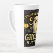 プロのゴーストハンター おもしろハロウィン カフェラテマグ (左アングル)