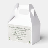 プロのサンタの名刺 ミスター＆ミセス・クロース フェイバーボックス (裏面サイド)