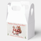 プロのサンタの名刺 ミスター＆ミセス・クロース フェイバーボックス (オープン)