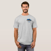 プロのダンプトラック運搬会社  Tシャツ (正面フル)
