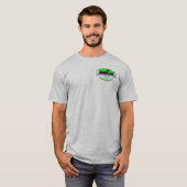 プロのダンプトラック運搬会社  Tシャツ (正面フル)