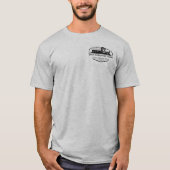 プロのダンプトラック運搬会社 Tシャツ (正面)