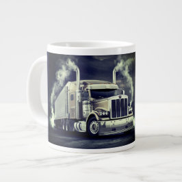 プロのトラック運転手のためのコーヒーマグ ジャンボコーヒーマグカップ