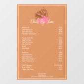 プロのネイルサロン マニキュアリスト サービス ウィンドウサイン (シート)