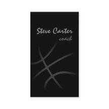 プロのバスケットボールコーチ/プレーヤーカード