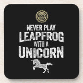 プロのヒント：ユニコーンとは絶対にリープしない コースター (正面)