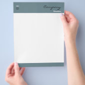 プロのフライヤー チラシ (手)