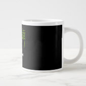 プロのフライ釣り竿のギフト ジャンボコーヒーマグカップ (右)