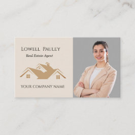 プロの不動産プロモーション用不動産ロゴ 名刺