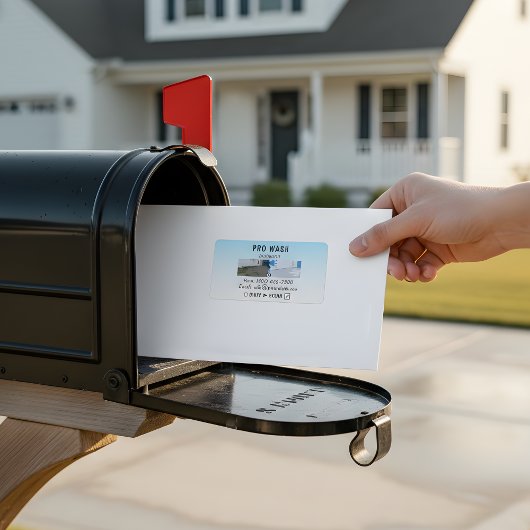 プロの住宅用高圧洗浄 スプリット ラベル