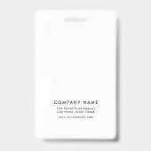 プロの写真家プレスバッジ バッジ (裏面)