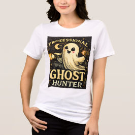 プロの幽霊ハンター ハロウィン グラフィック トライブレンドＴシャツ