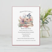 プロの本虫、本のクラブ 招待状 (スタンド正面)