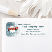 プロの汚れのない清掃サービス事業 ラベル (インサイチュ)