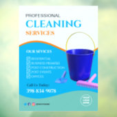 プロの清掃サービス ウィンドウクリング ウィンドウサイン (シート3)