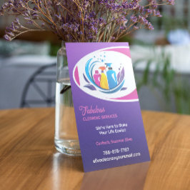 プロの清掃サービス フライヤー テンプレート