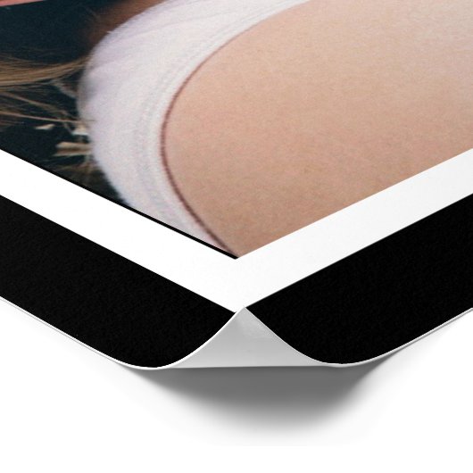 プロの笑顔の母親とベビー家族 ポスター (角)