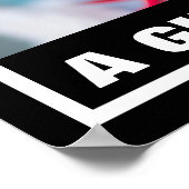 プロの笑顔の赤ちゃん女の子ライフポスター ポスター (角)