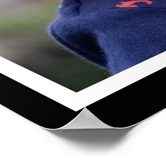 プロの笑顔アジアベビー乳児生活 ポスター (角)