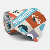 プロの精神科医 アイコン デザイン ネクタイ (ロール)