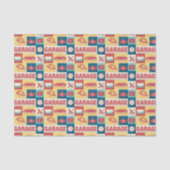 プロの自動車整備士 アイコン デザイン 薄葉紙 (正面)