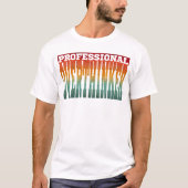 プロの過剰思考者 Tシャツ (正面)
