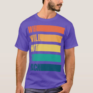 プロの選択に戻らない Tシャツ