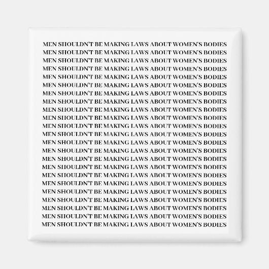 プロの選択 – フェミニストマグネット マグネット (正面)