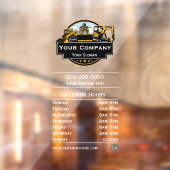 プロの重機建設会社 ウィンドウサイン (シート2)