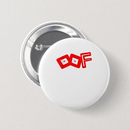 プロまたはおもしろいノーバゲーマーの一日中 缶バッジ (正面&裏面)