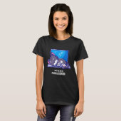 プロを放置する猫 今日はダメ Tシャツ (正面フル)