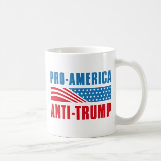 プロアメリカアンチトランプ コーヒーマグカップ (右)