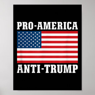 プロアメリカアンチトランプ ポスター
