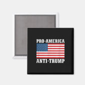 プロアメリカアンチトランプ マグネット (正面/裏面)