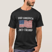 プロアメリカアンチトランプ Tシャツ (正面)
