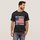 プロアメリカアンチトランプ Tシャツ (正面フル)