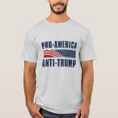 プロアメリカアンチトランプ Tシャツ (正面)