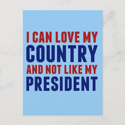 プロアメリカアンチ ポストカード (正面)