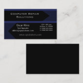 プロアローズ名刺王室の青 名刺 (正面/裏面)