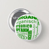 プロイオーガニックン多言語（ボタン） 缶バッジ (正面&裏面)