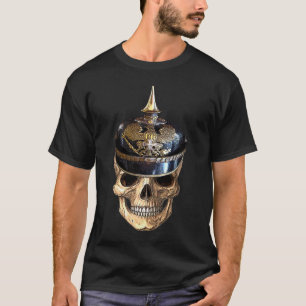 プロイセンのスカル Tシャツ